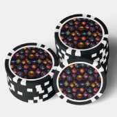 Kerstballen Poker Chips (Opstapeling)