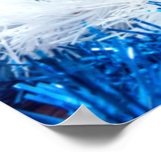 kerstballen poster (Hoek)