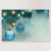 Kerstballen puzzel (Horizontaal)