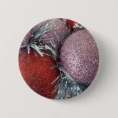 kerstballen ronde button 5,7 cm (Voorkant)