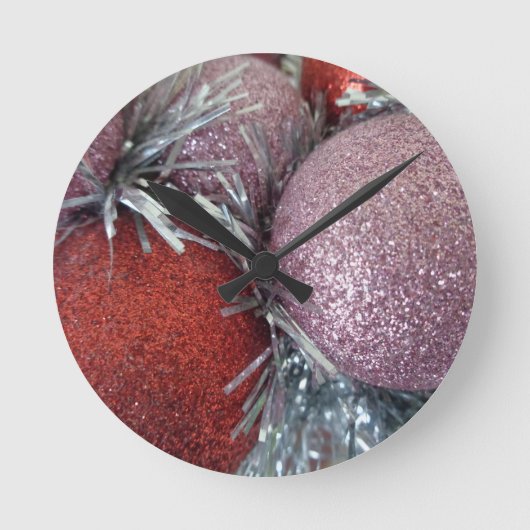 kerstballen ronde klok (Voorkant)