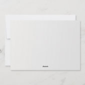 kerstballen Rood cadeaudoos Goud Snowflakes Feestdagenkaart (Achterkant)