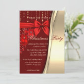 kerstballen, rood, korporaal van Bow Kaart (Staand voorkant)