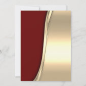 kerstballen, rood, korporaal van Bow Kaart (Achterkant)