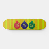 Kerstballen Skateboard (Horizontaal)