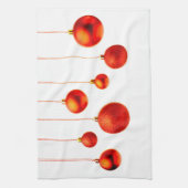 kerstballen theedoek (Verticaal)