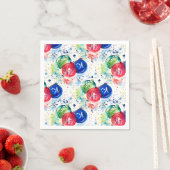 Kerstballen Waterverf Ornament Servetten (Insitu)