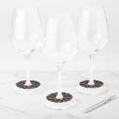 Kerstballen Wijn Labels (Set)