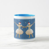 Kerstballerina met de Mok van Castanets (Midden)