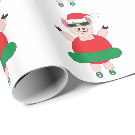 kerstballet cadeaupapier (Rol Hoek)