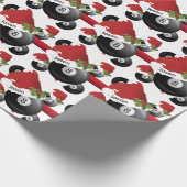 Kerstballetje | DIY-tekst Cadeaupapier (Hoek)