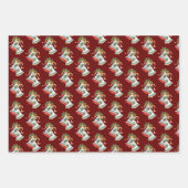 kerstballetjes inpakpapier vel (Voorkant 2)