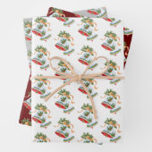 kerstballetjes inpakpapier vel (In situ)