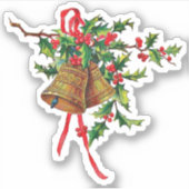 kerstballetjes met lege vinyl sticker (Voorkant)