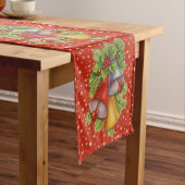 kerstballetloper korte tafelloper (Voorbeeld)