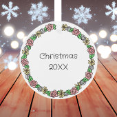 Kerstballetslippers, speciaal aangepast ornament