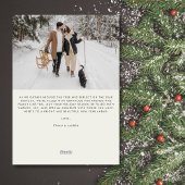 Kerstballon in waterverf Kerst foto ornament Feestdagenkaart