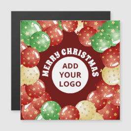 Kerstballonnen Custom Company Rode Kaart