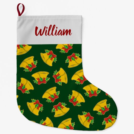 kerstballonpatroon grote kerstsok (Voorkant)