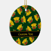 kerstballonpatroon keramisch ornament (Rechts)
