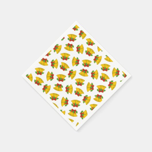 kerstballonpatroon servet (Hoek)