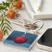 Kerstbalornament Sleutelhanger (Voorkant Rechts)