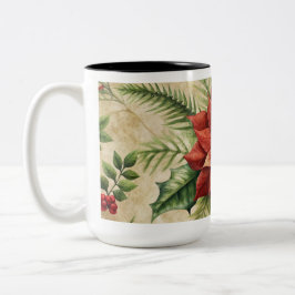 Kerstbalornamenten Koffiemok Vintage Tweekleurige Koffiemok