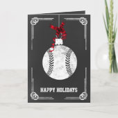 kerstbalspeler kerst-Kaarten Feestdagen Kaart (Voorkant)