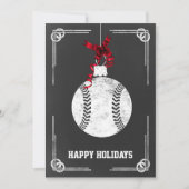 kerstbalspeler kerst-Kaarten Feestdagenkaart (Voorkant)