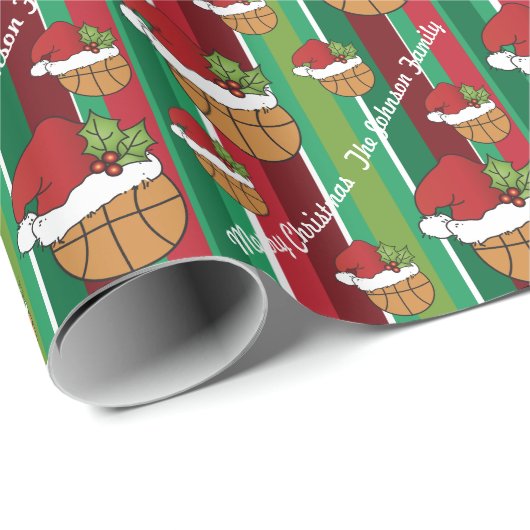 kerstbalval cadeaupapier (Rol Hoek)