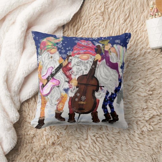 kerstband - Happy Song Kussen (Deken)