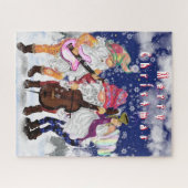 kerstband - Happy Song Legpuzzel (Horizontaal)