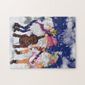 kerstband - Happy Song - Party - Fun Legpuzzel (Horizontaal)