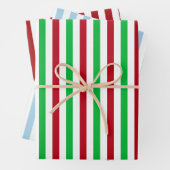 kerstband inpakpapier vel (In situ)