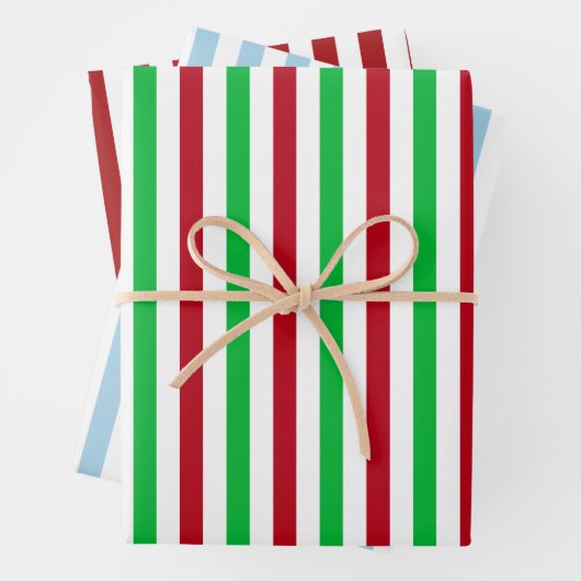 kerstband inpakpapier vel (In situ)