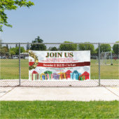 Kerstbanieren voor Kerk- of vakantiegangers Spandoek (Insitu)