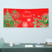kerstbanner spandoek (Beurs)