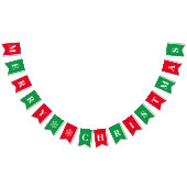 kerstbanner vlaggetjes (Alle)