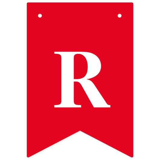 kerstbanner vlaggetjes (Derde vlag)