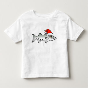 Kerstbarracuda Santa Kinder Shirts
