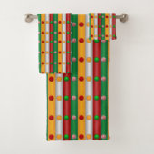 Kerstbars Bad Handdoek (Insitu)