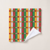 Kerstbars Bad Handdoek (Wasdoekje)