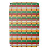 Kerstbars Badmat (Voorkant Verticaal)