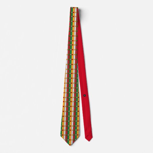 Kerstbars Stropdas (Voorkant)