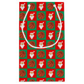 Kerstbasketballen en de Naam van de Aangepaste Spe Klein Cadeauzakje (Achterkant)