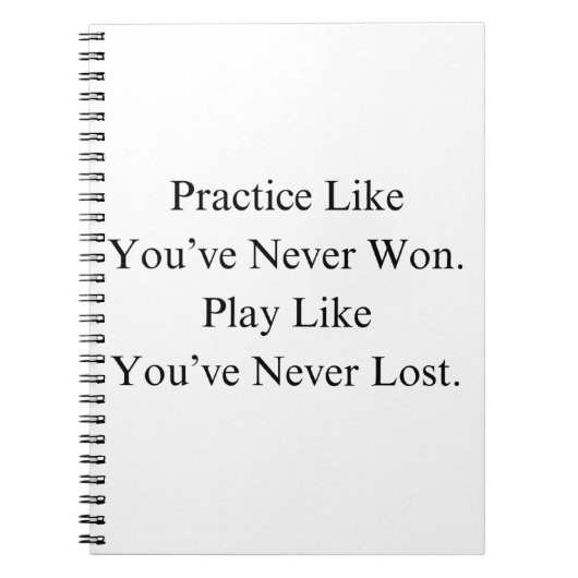 Kerstbasketbalteam met Motivatie quote Notitieboek (Voorkant)