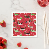 kerstbasset Hond Servet (Insitu)