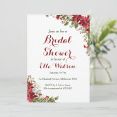 Kerstbassin - Uitnodiging (Staand voorkant)