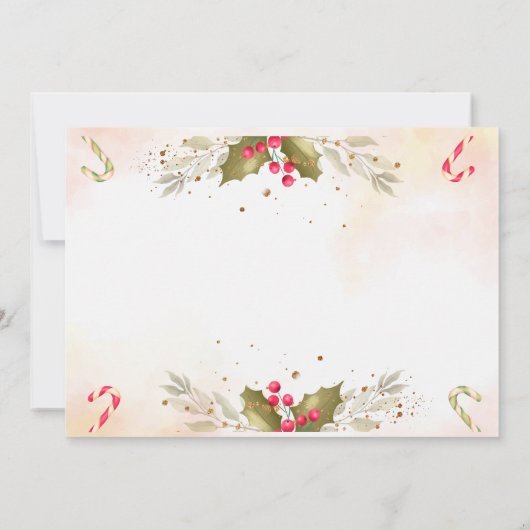 Kerstbassin - Uitnodiging (Achterkant)