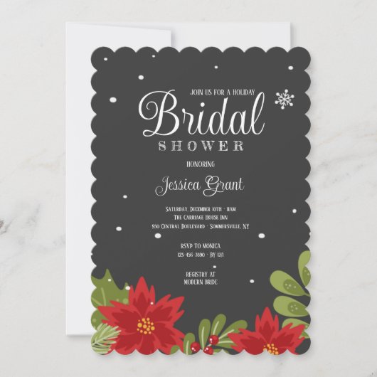 Kerstbassin - Uitnodiging (Voorkant)